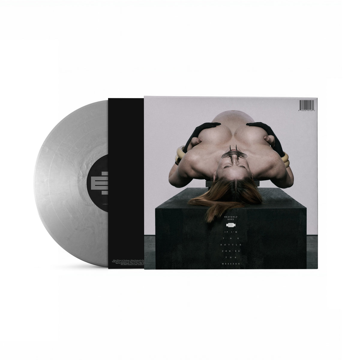 Eartheater “Heavenly Body: If I’m The Bottle You’re The Message” Special Edition Metallic Silver LP