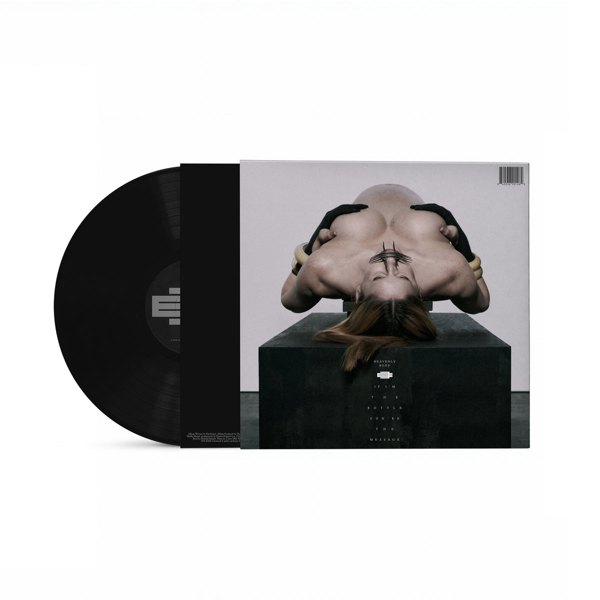 Eartheater “Heavenly Body: If I’m The Bottle You’re The Message” Black LP