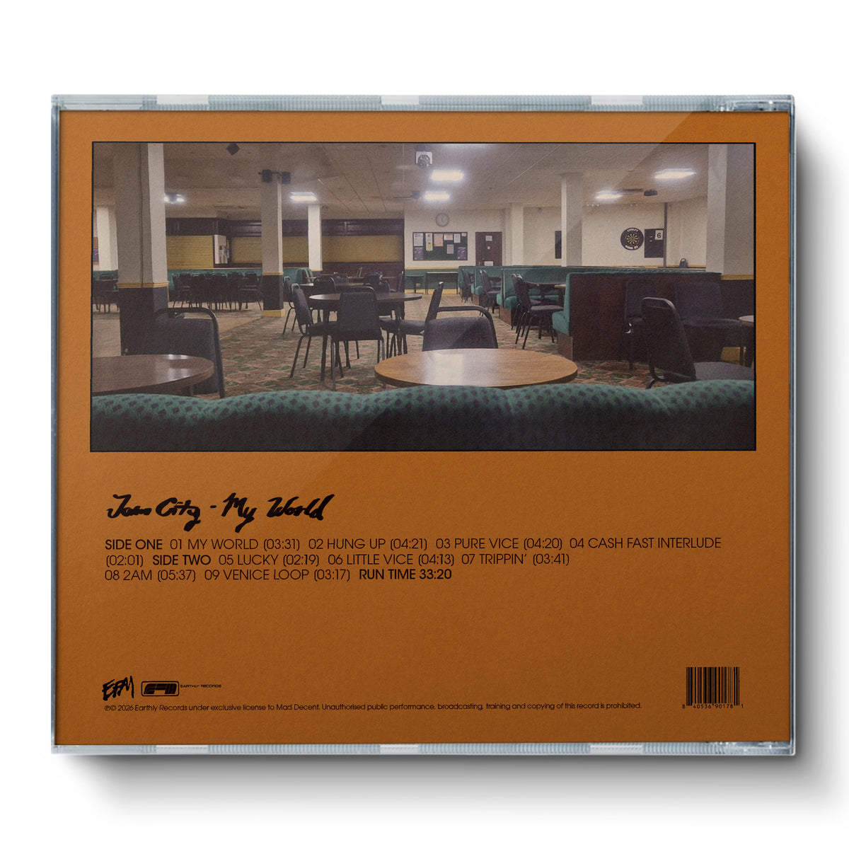 Jam City ‘My World’ CD